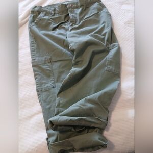 Gloria Vanderbilt Green Cargo Pants